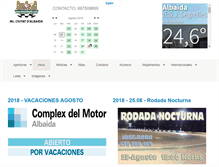 Tablet Screenshot of motoalbaida.com